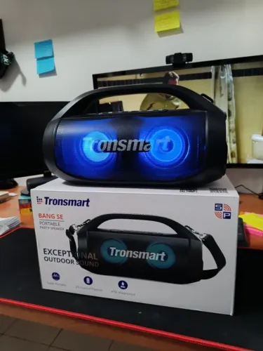 Caixa de Som Portátil Tronsmart Bang SE 40W de potência