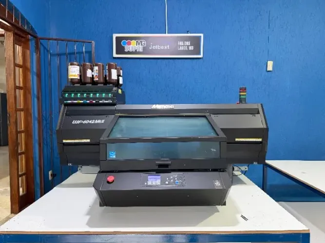 Impressora UV Flatbed Mimaki UJF-6042 MkII A2 Impressão Direta em Objetos. Cabeça NOVA!