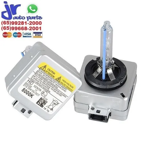 Lâmpada Automotiva Xênon D3S PK32d-5 Luz Branca 5500K 35W 12V Reposição