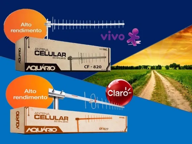 Antena Aquário para Zona Rural