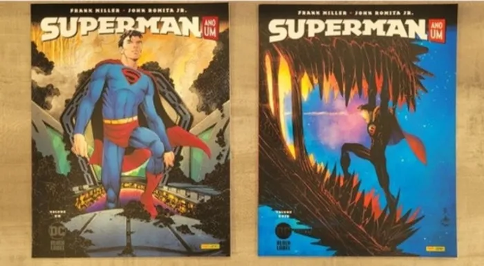 Hqs Superman Ano 1 Frank Miller vol. 1 e 2 perfeitas