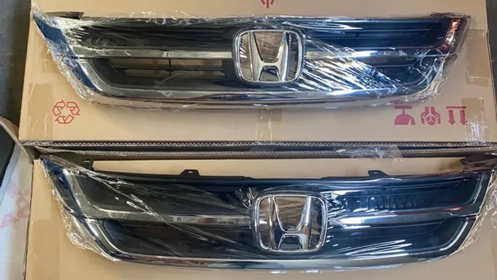 Grade cromada Honda crv 10/11 completona ao vivo 