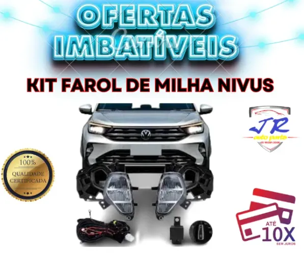 Kit Farol de Milha Nivus 2020 