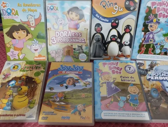 DVD's em ótimo estado de conservação