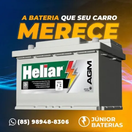 Bateria heliar carro mercedes c180