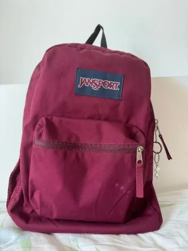 Mochila jansport vinho 