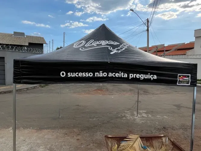 Tenda 3x3 personalizada pvc a partir de 1650