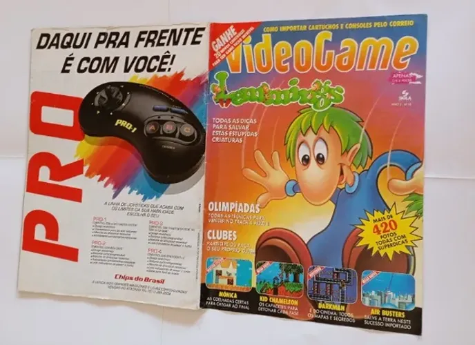Revista Videogame Ano 2 Nº 15 Lemmings