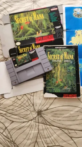 Secret of Mana completo usado 