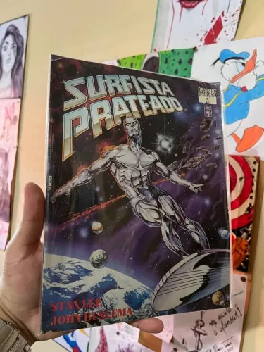 Surfista prateado graphic Marvel 1991