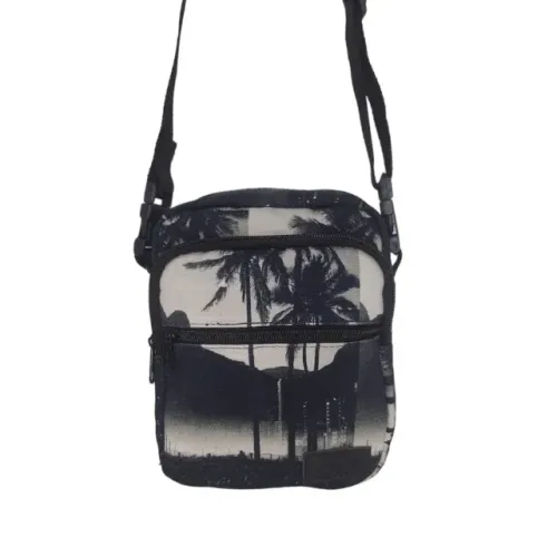 Shoulder Bag Transversal Bolsa Estampada Coqueiro Tiracolo Kailla Bags