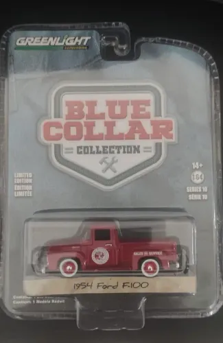 Greenlight - Ford F-100 Vermelha 1954 - 35220-A
