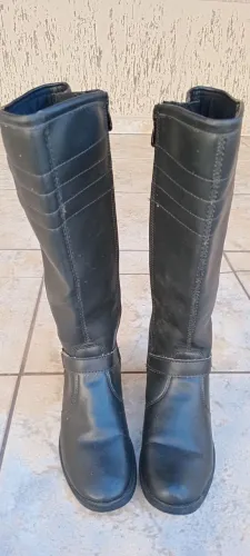 Botas longas pretas número 35 