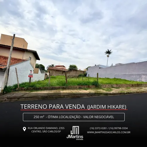Terreno à venda no Jardim Hikare - São Carlos/SP