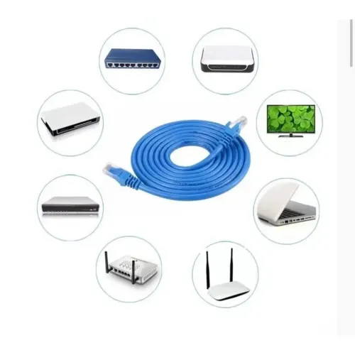 Cabo de Rede Ethernet 15 Metros - CAT5 Pronto pra Usar