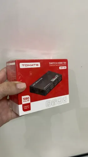 Splitter Hdmi Fullhd 1080p 4 Saídas Adaptador Switch Divisor Multiplicador Hdmi - Entrega