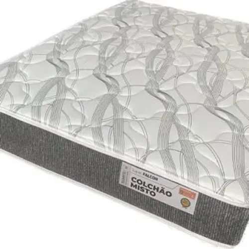 Colchão Super Falcon 138x188x24 100% Espuma Suporte 150KG PLUMATEX