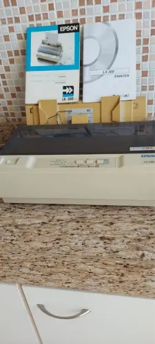 Impressora Epson LX-300 + 4 Caixas de Fita Novas