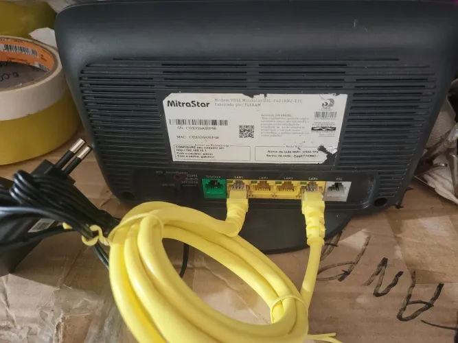 Roteador wireless mitra star VDSL