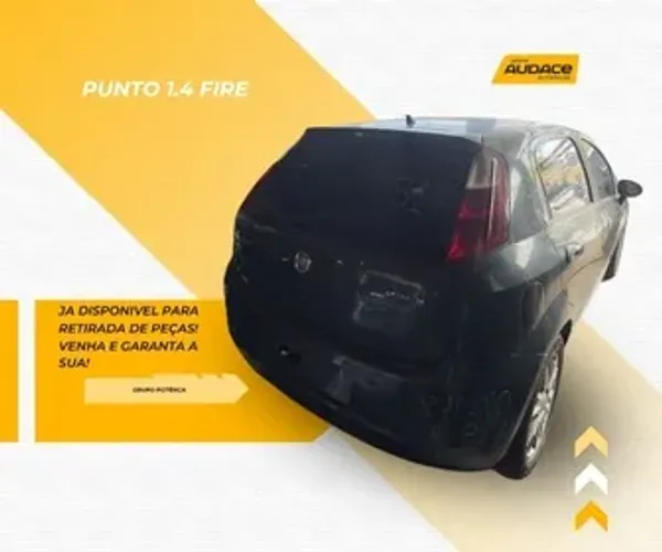 Sucata Punto 1.4 Fire. Ja disponivel para retiradas de peças!
