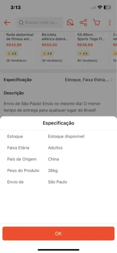 Bicicleta elétrica scooter NUDA