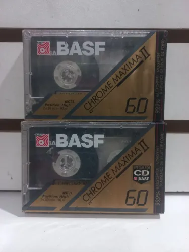 2 fita k7 BASF.CHROME MAXIMA II super 60
