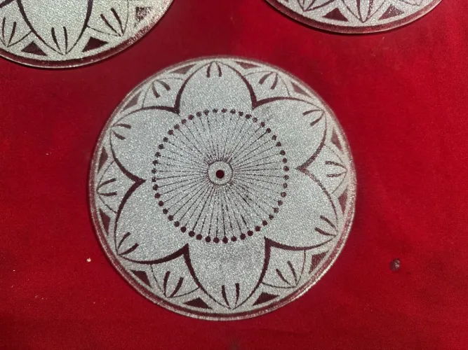 Cupula de vidro para luminaria antiga 20cm