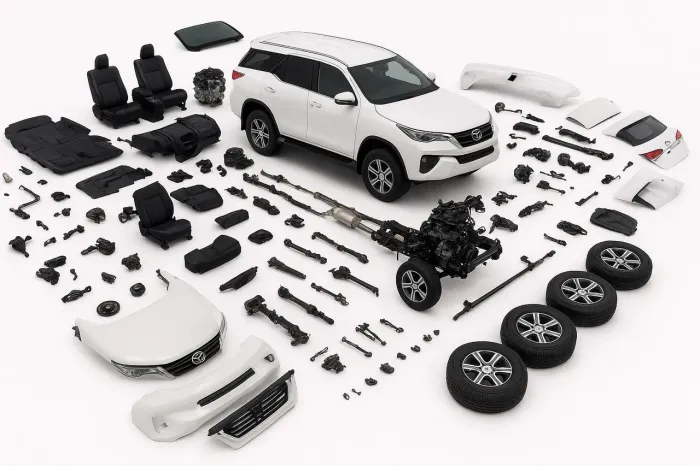 Sucata peças usadas Toyota Hilux sw4