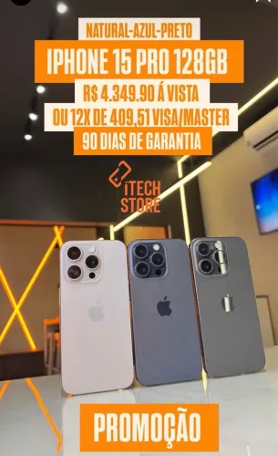 PRODUTO TOP >>>> IPHONE 15 PRO SEMINOVO,