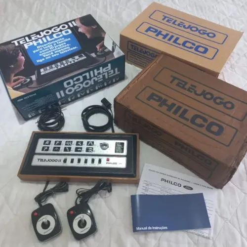 Telejogo II Philco Ford em Perfeito Estado c/ Caixas Berço e Manual