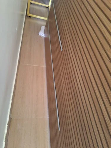 Painel de madeira em LED!