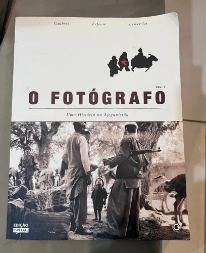 Livro O Fotógrafo Uma História do Afeganistão