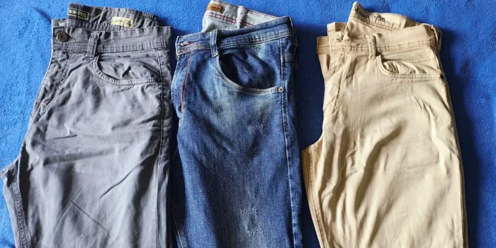 3 calças masculinas 