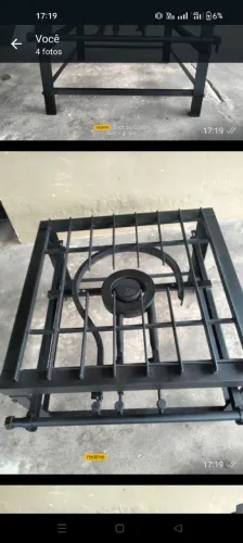 Fogão industrial triplo queimador 