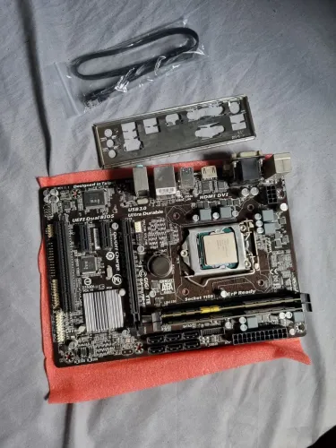 Kit core i5 1150 + placa mãe e 12gb ram 