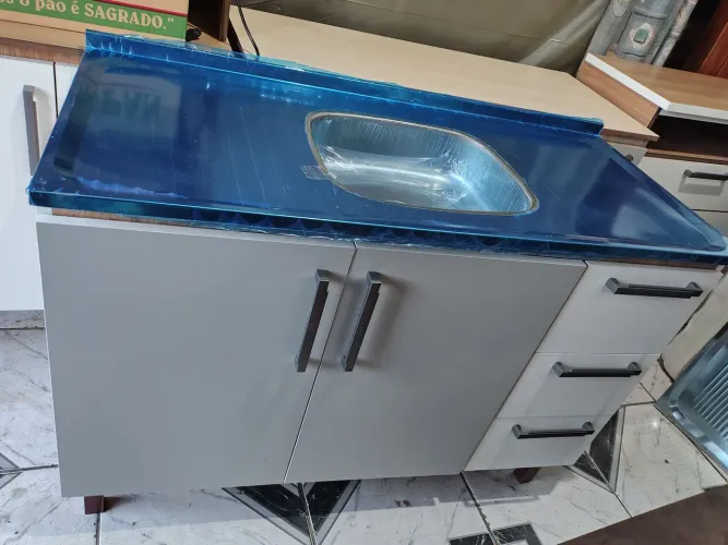 Balcão de pia e inox novos com entrega 