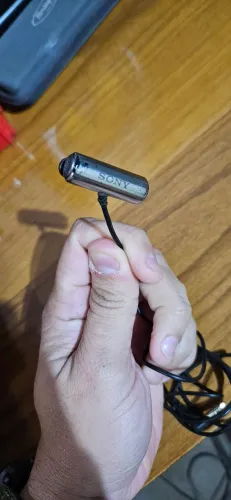 Microfone Sony de alta qualidade ECM CS3