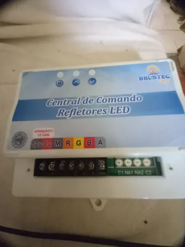 Central de comando  brustec mais 3 refletores led