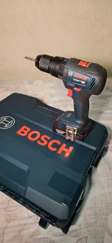 Parafusadeira bosch 18v brushless 18v50 com maleta