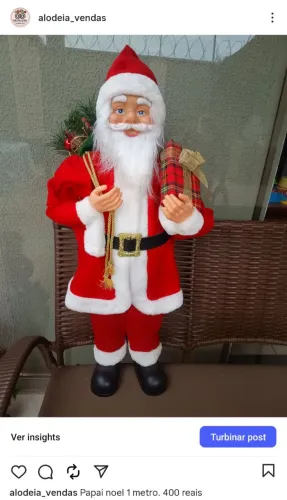 Papai noel 1 metro
