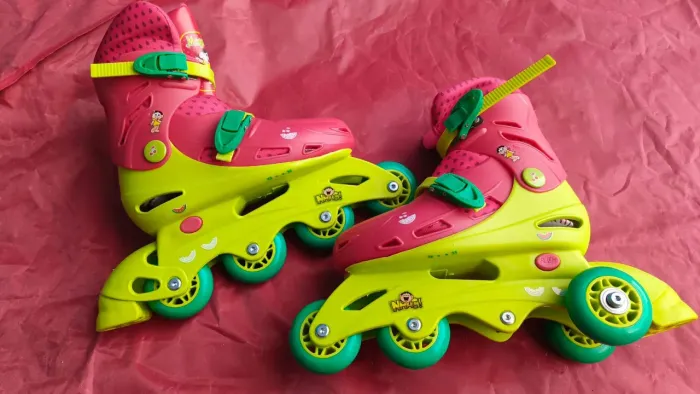 Roller Tri Inline Turma da Mônica/Magali Bel (PRONTA ENTREGA)