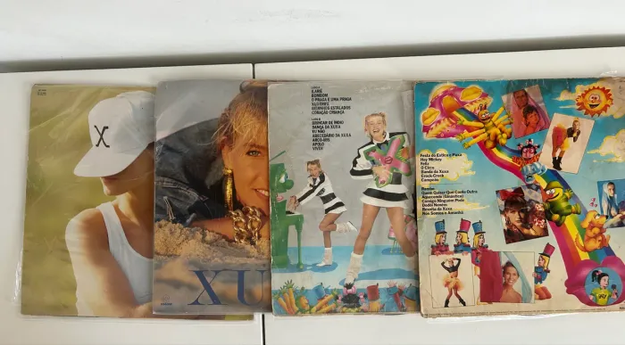 Discos de Vinil da Xuxa - Xuxa 1,3,5,7