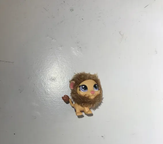 Littlest pet shop - Leão #1574 com juba peludinha