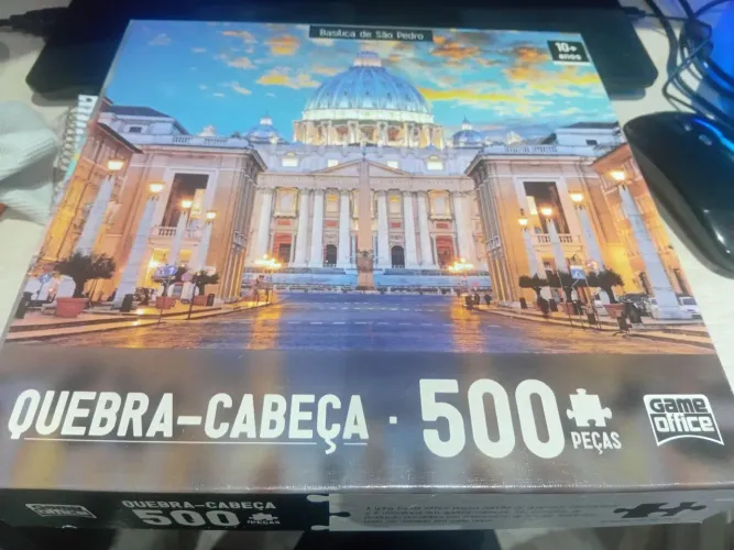 Quebra cabeça 500 peças Basílica de São Pedro 