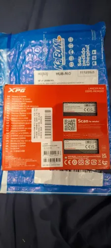 [NOVO] Memória RAM XPG LANCER, 6000MHZ CL30 32GB (2x16), RGB, AX5U6000C3016G - DCLARBK