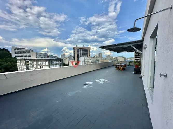 Cobertura linear à venda em Botafogo: 313m², 4 quartos, 1 vg