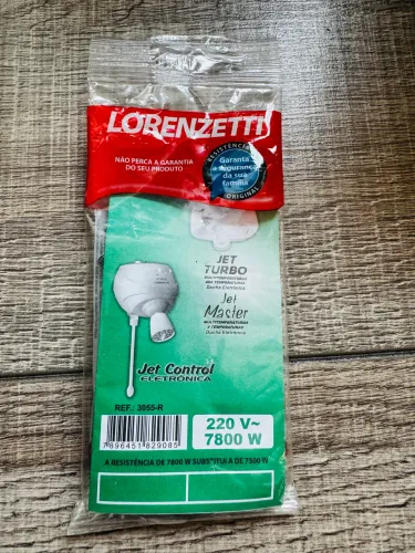 Resistência lorenzetti jet control