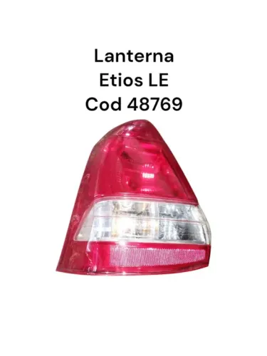 Lanterna Traseira Etios LE - 48769
