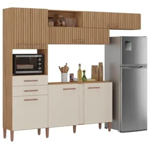 Armário de Cozinha Completo - Branco - Novo