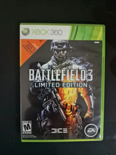 Promoção Battlefield 3 Limited Edition Xbox 360 Original( ACEITO CREDISHOP)
